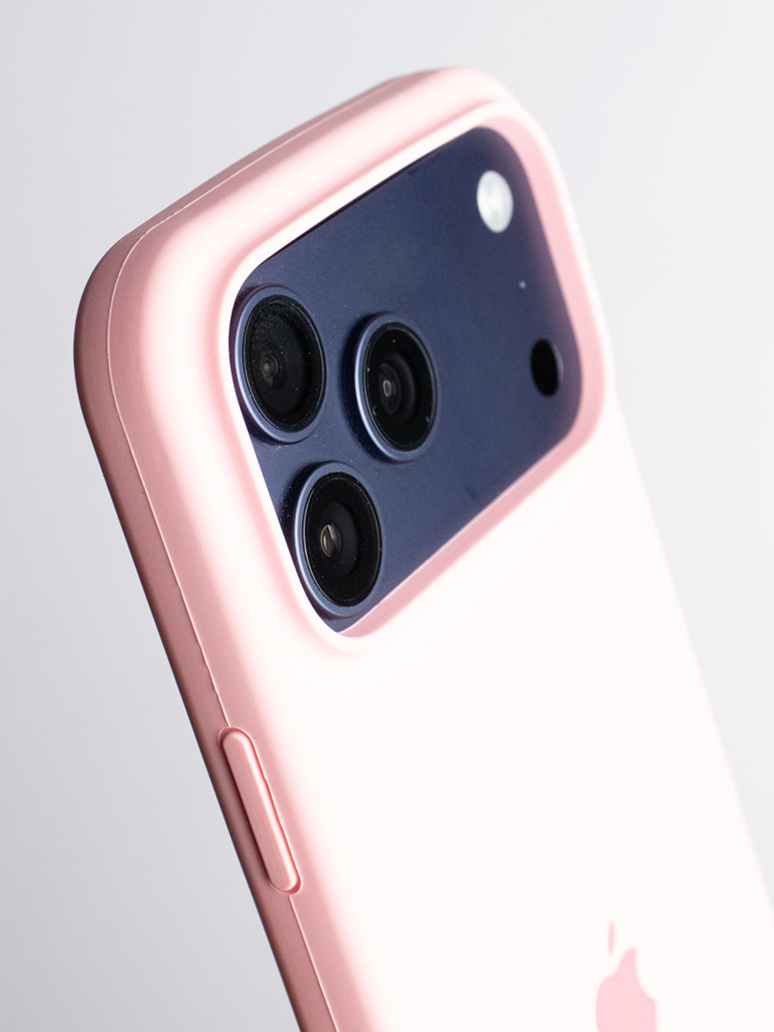 Silicone Case - iPhone 15 Pro Max (Baby Pink)