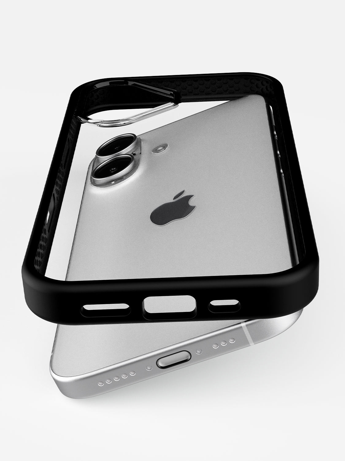 Starfield Printed Clear Case - iPhone 17 (Black)