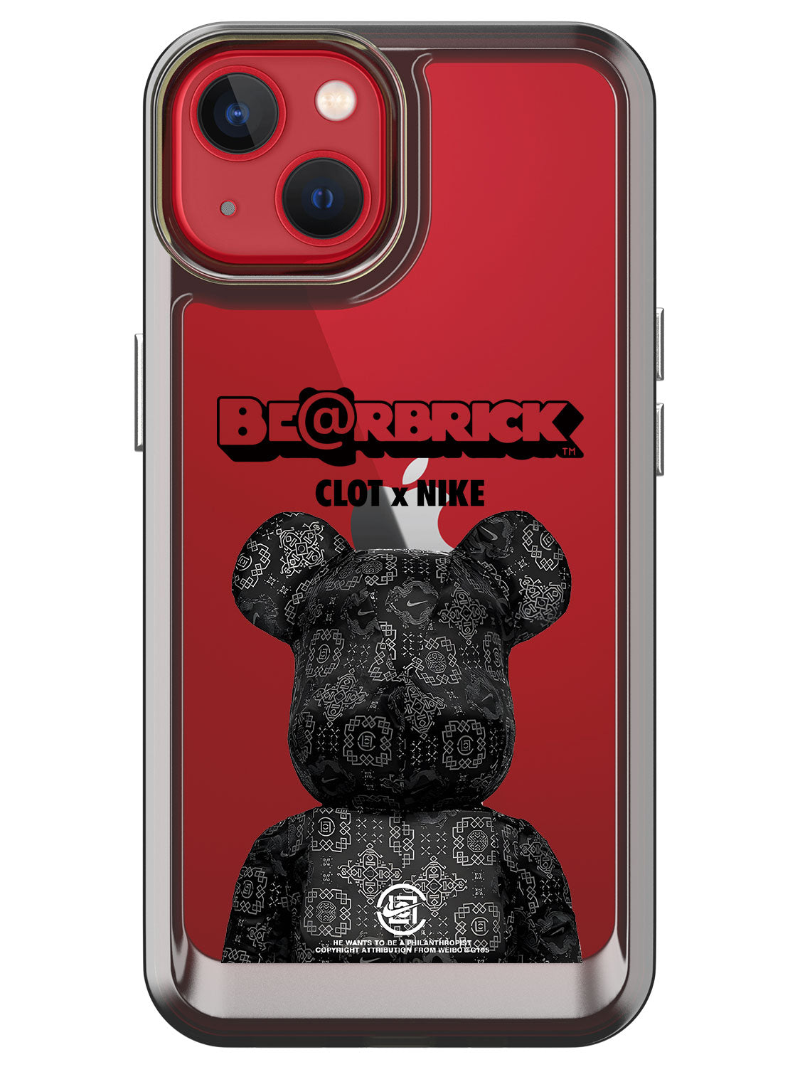 Bearbricks Case - iPhone 13 (Black)