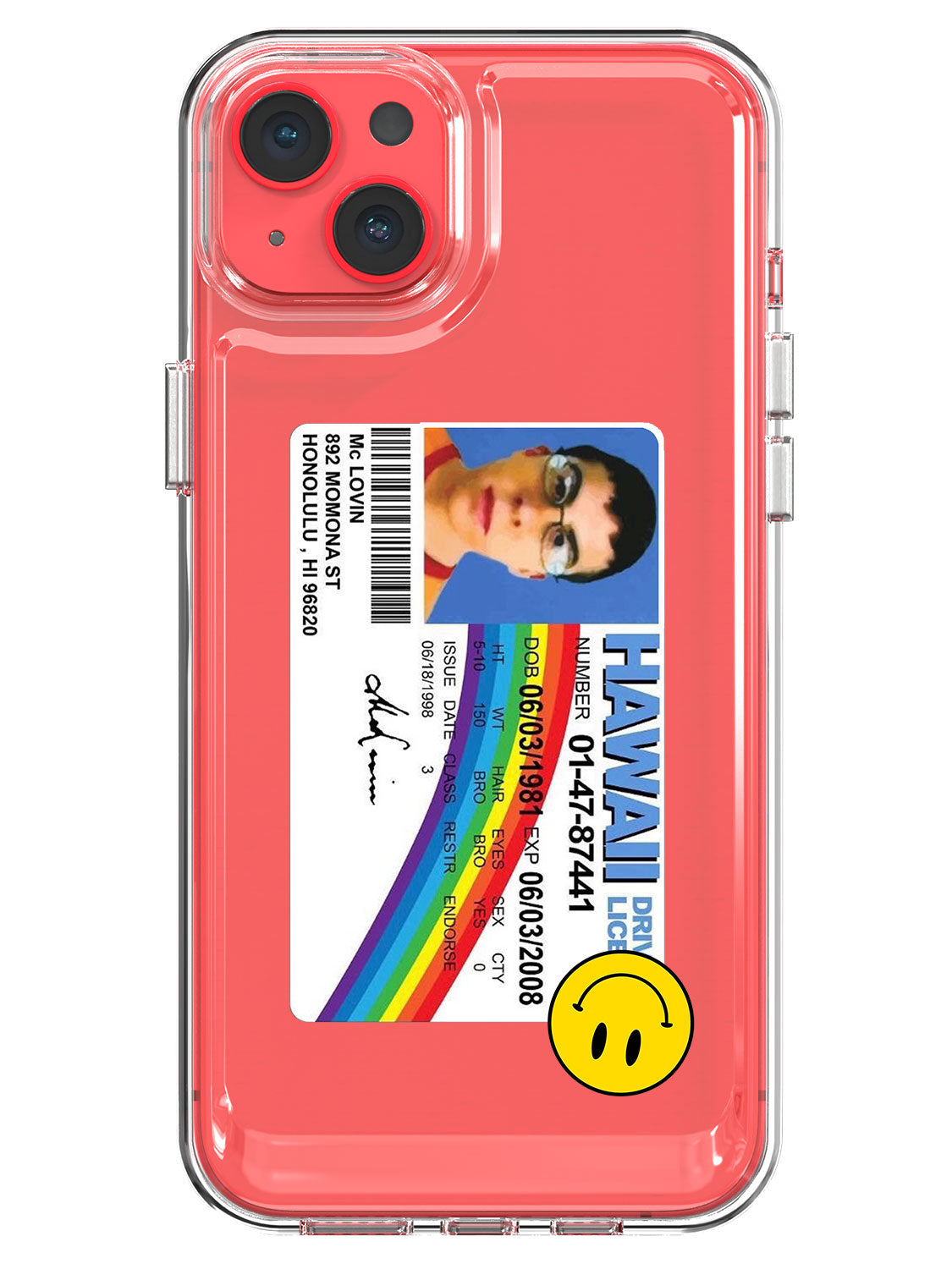 McLovin Clear Case - iPhone 14 Plus