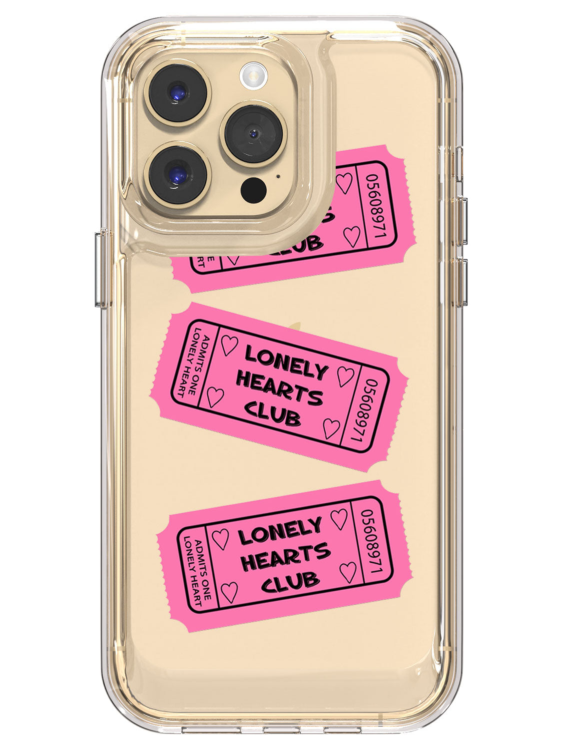 Lonely Hearts Club Clear Case - iPhone 14 Pro Max