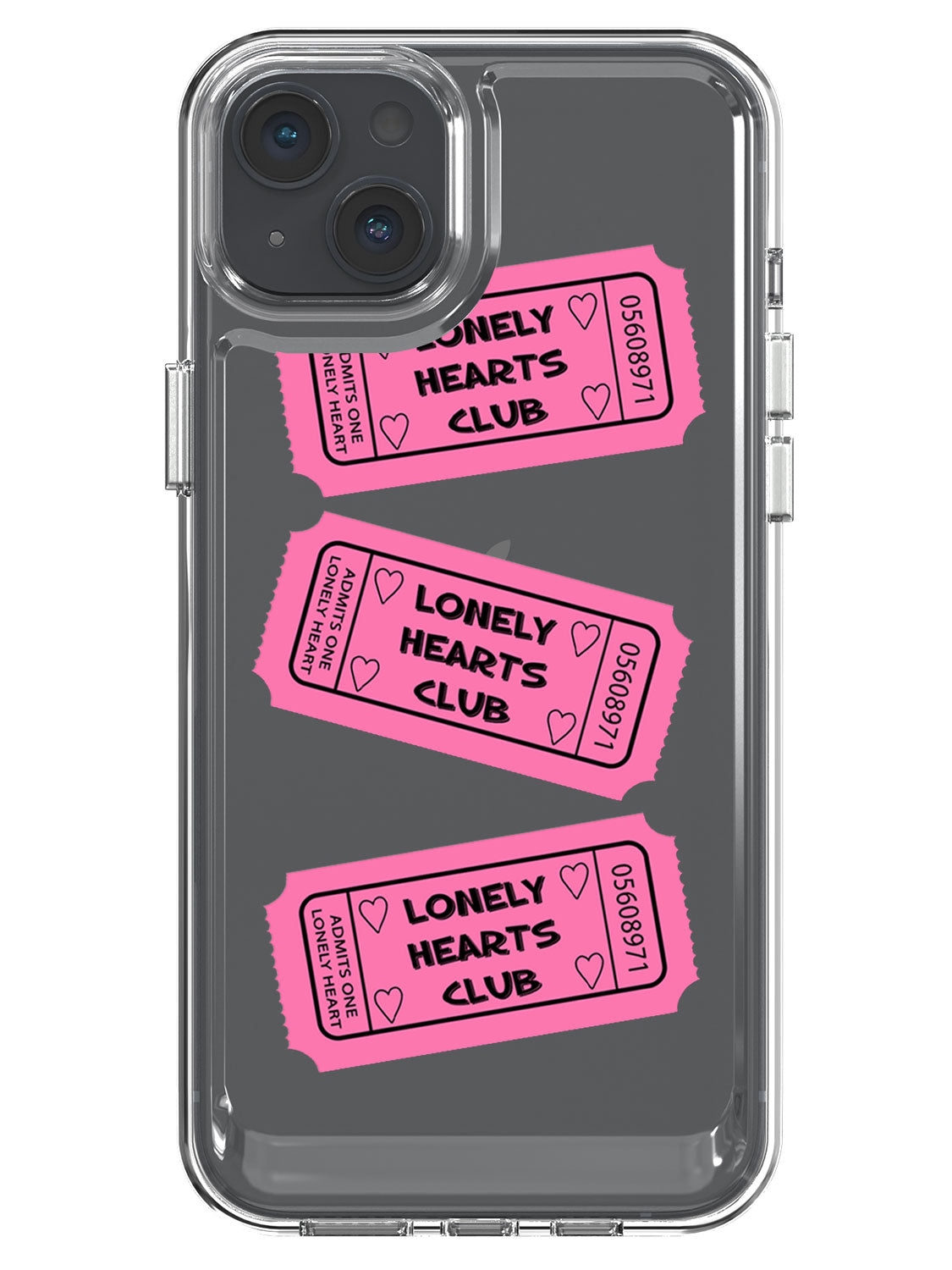 Lonely Hearts Club Clear Case - iPhone 14 Plus