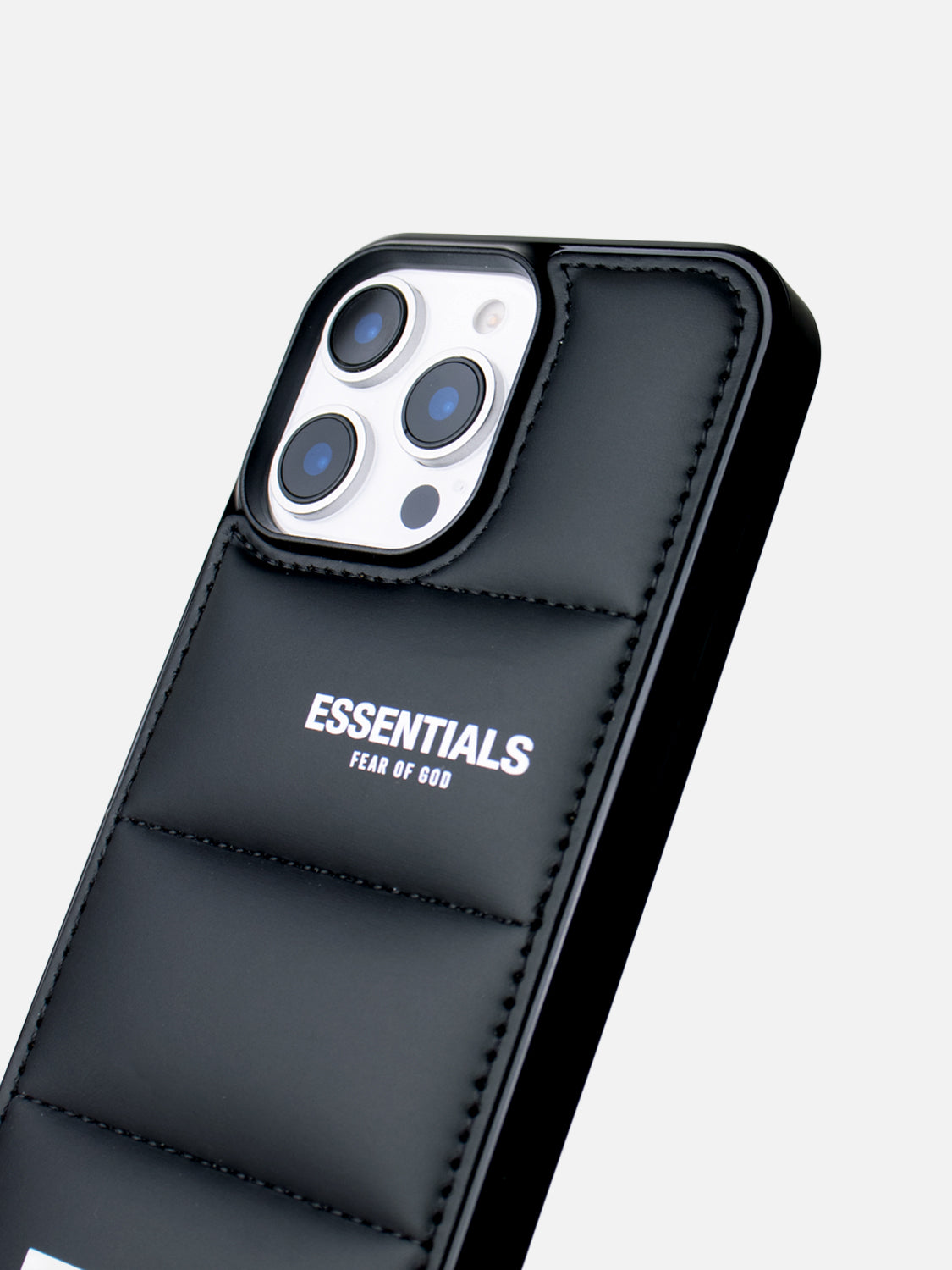 Essentials Puffer Case - iPhone 14 (Black)