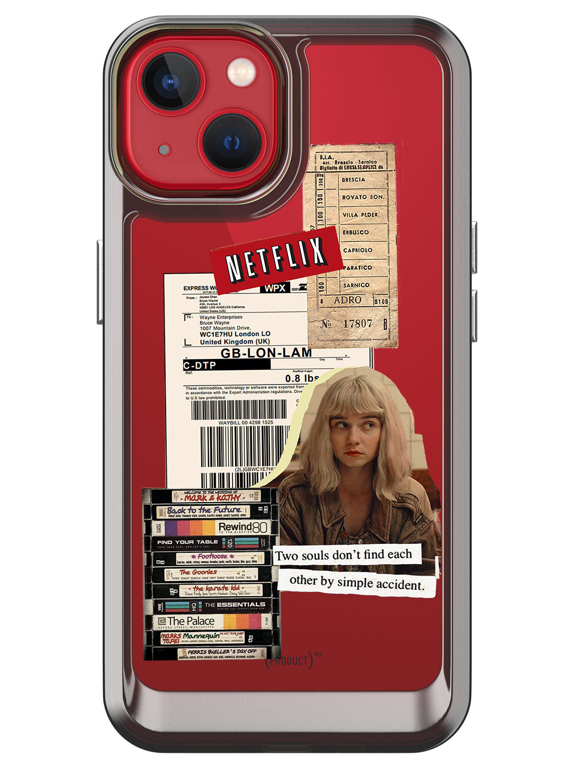 Vintage Sticker Case - iPhone 13
