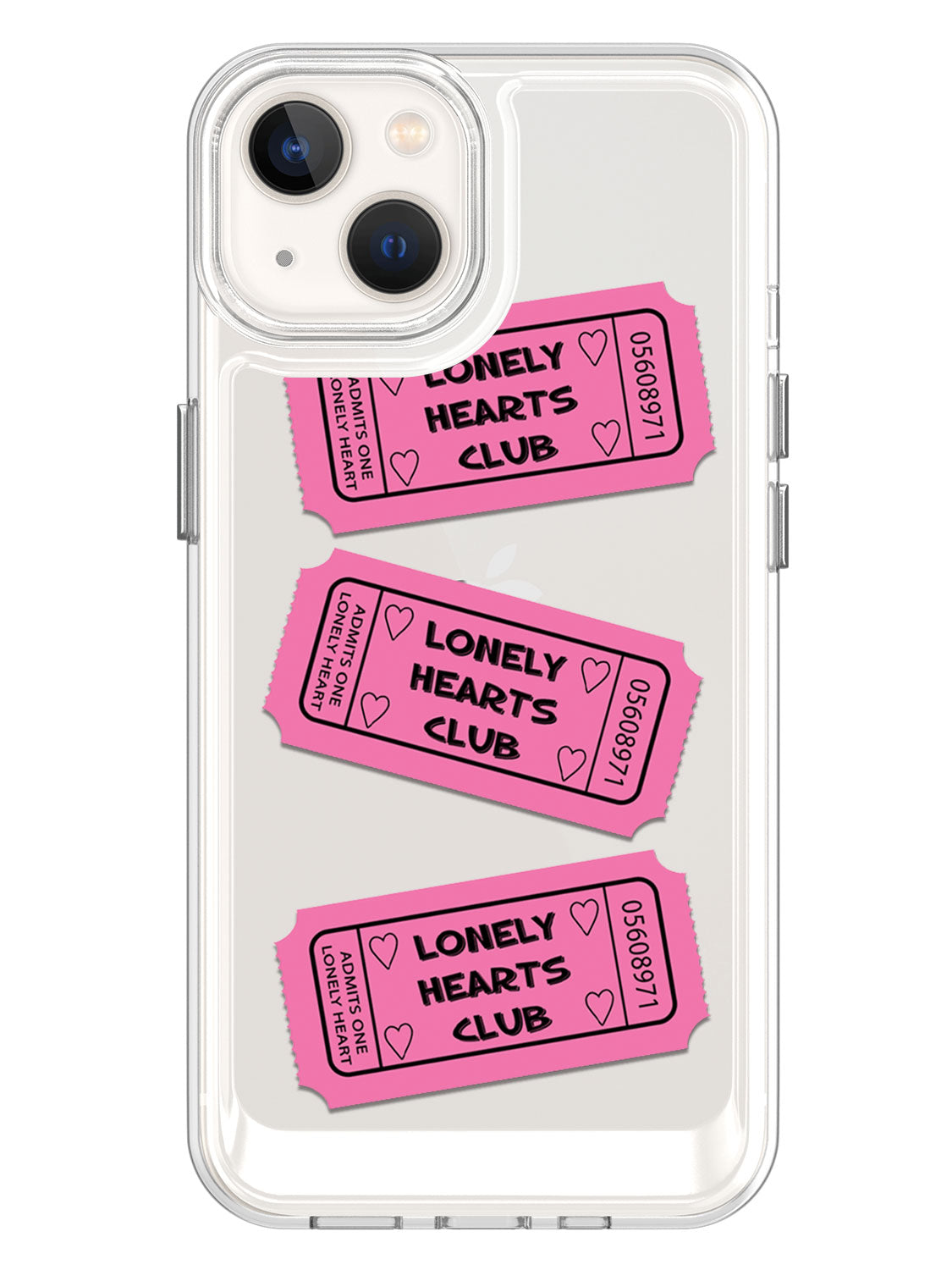 Lonely Hearts Club Clear Case - iPhone 13