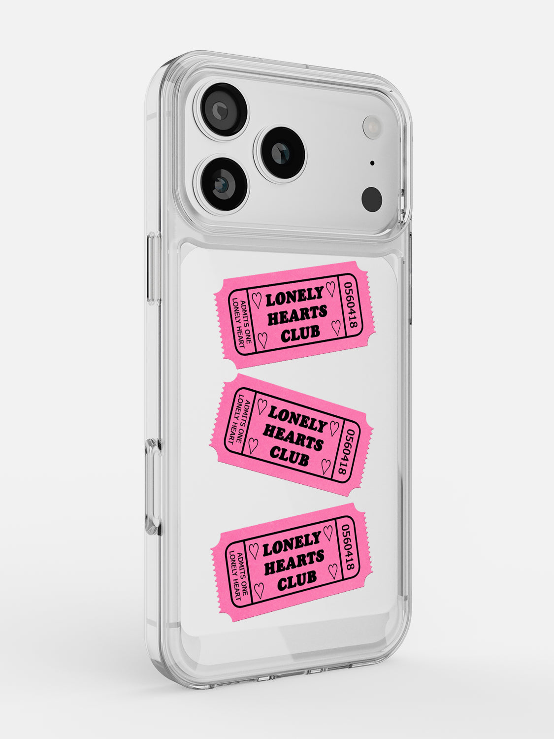 Lonely Hearts Club Clear Case - iPhone 17 Pro Max