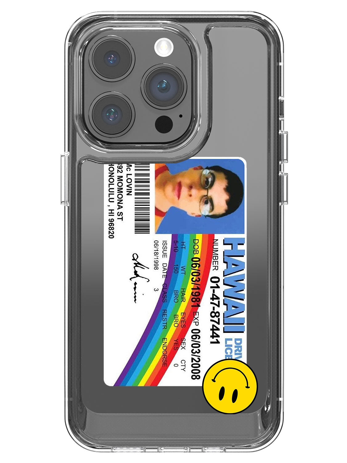 McLovin Clear Case - iPhone 14 Pro