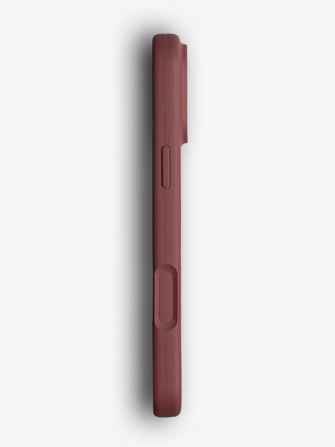 Silicone Case - iPhone 17 Pro Max (Plum Red)
