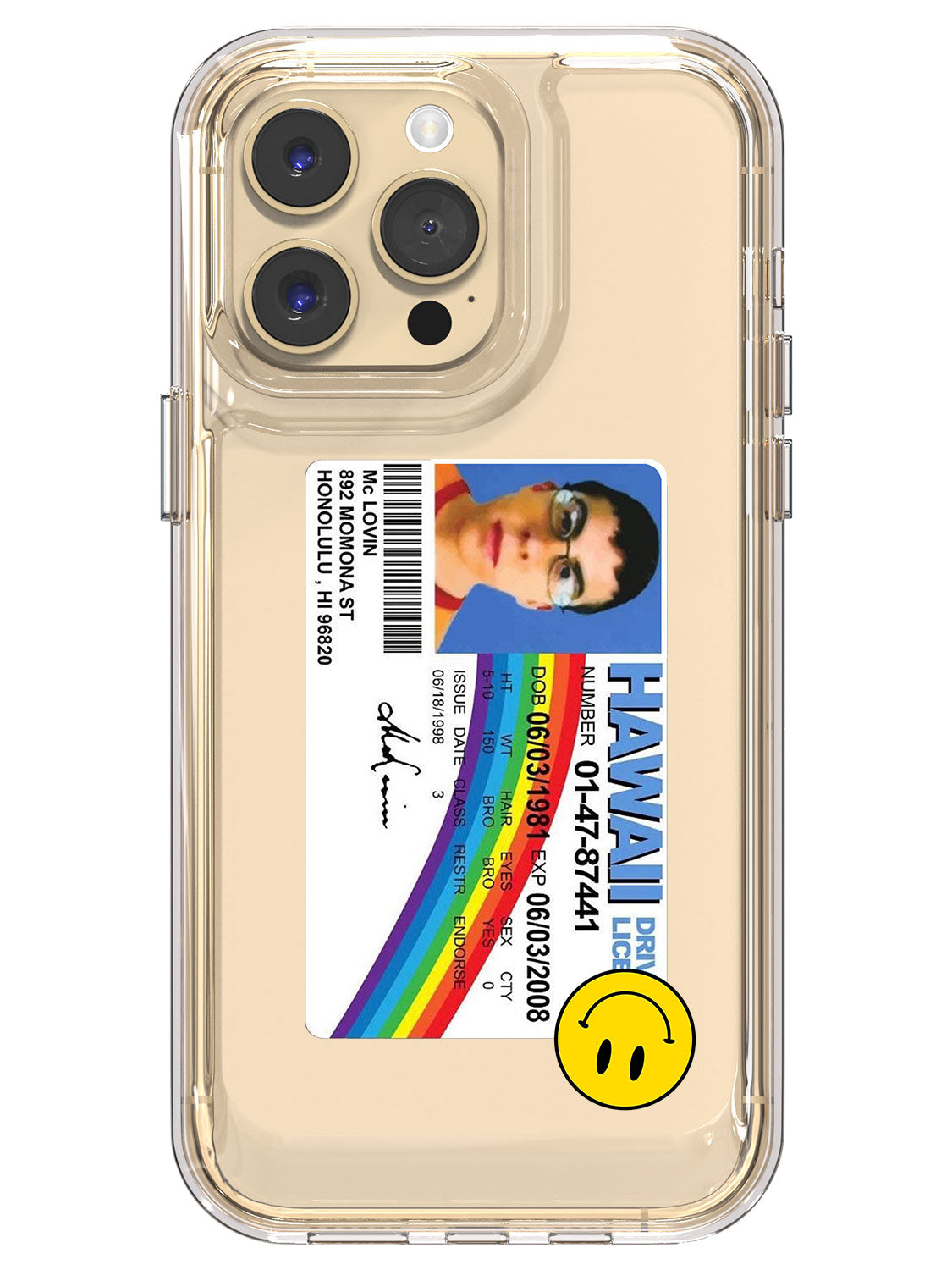 McLovin Clear Case - iPhone 14 Pro Max