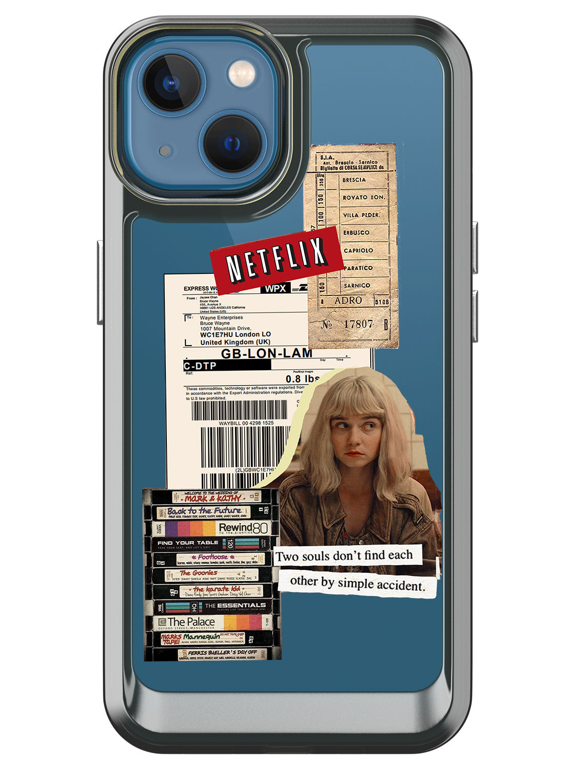 Vintage Sticker Case - iPhone 13