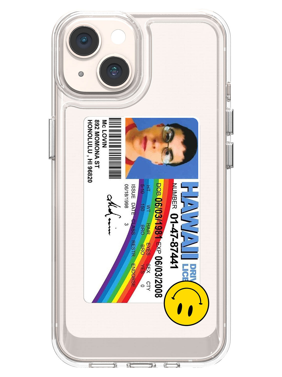 McLovin Clear Case - iPhone 14