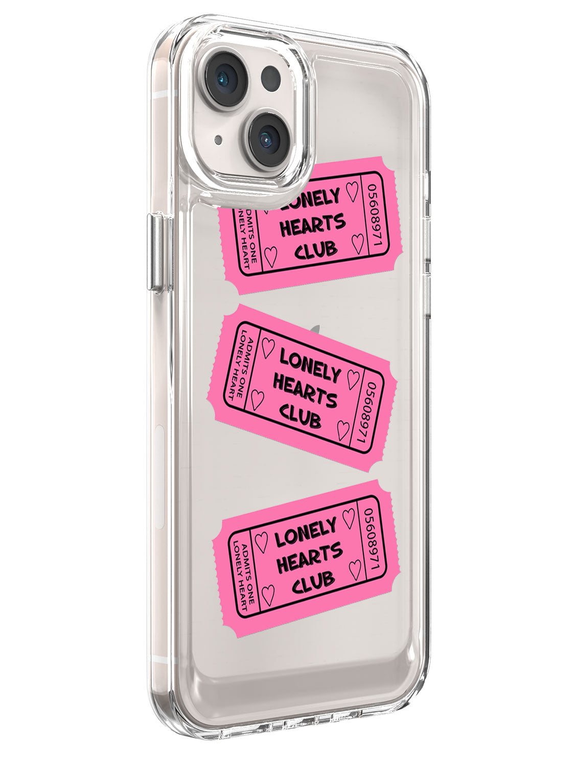 Lonely Hearts Club Clear Case - iPhone 14 Plus