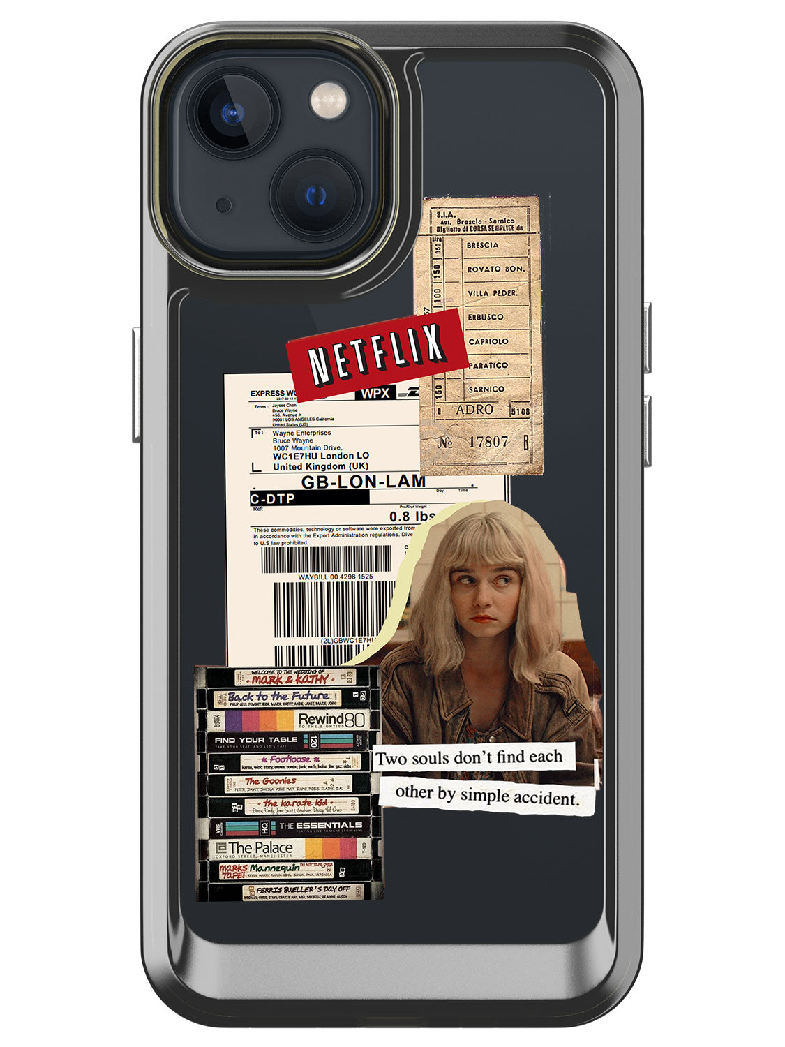 Vintage Sticker Case - iPhone 13