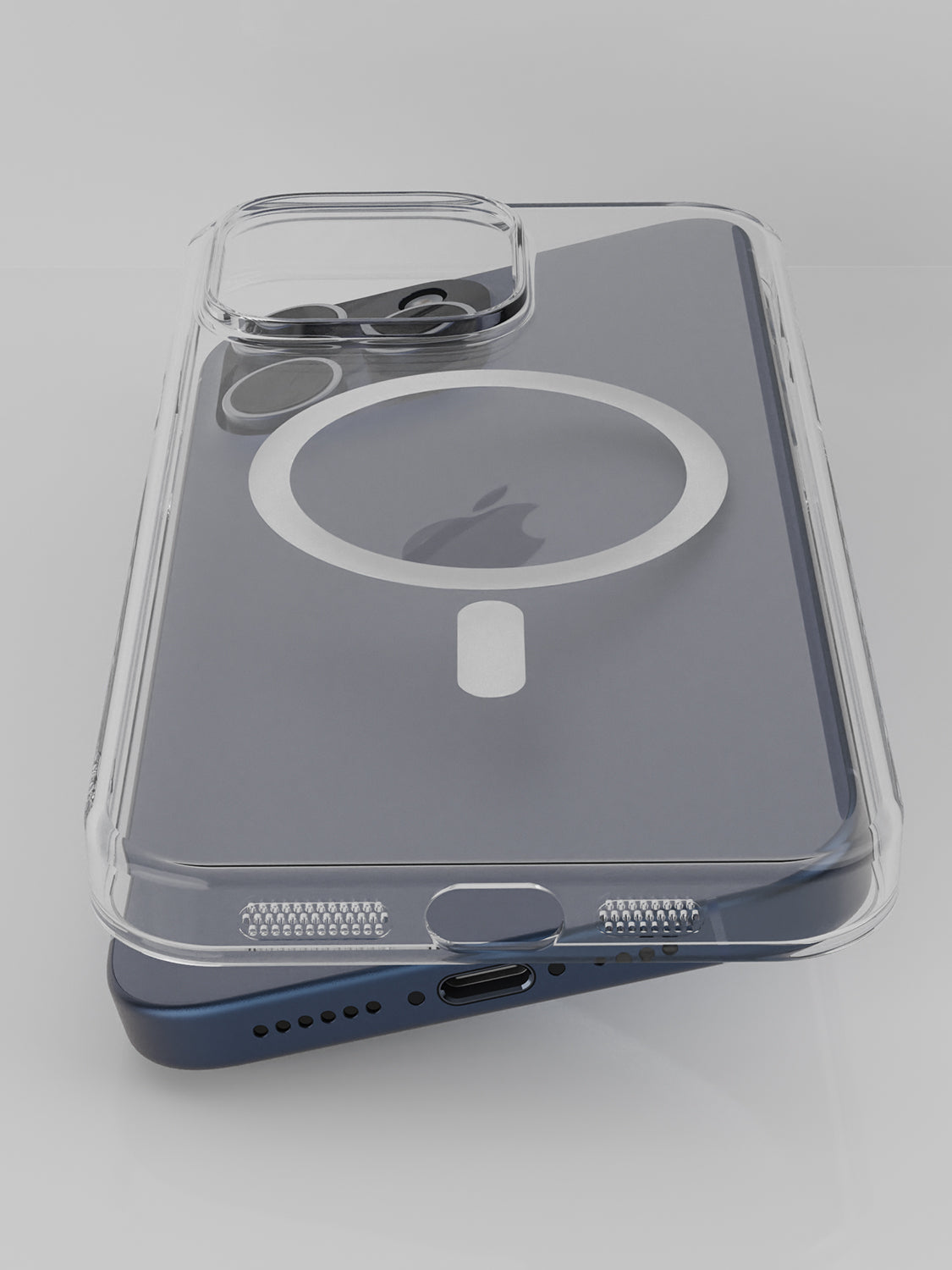 Anti Yellowing Magsafe Clear Hard Case - iPhone 15 Pro Max