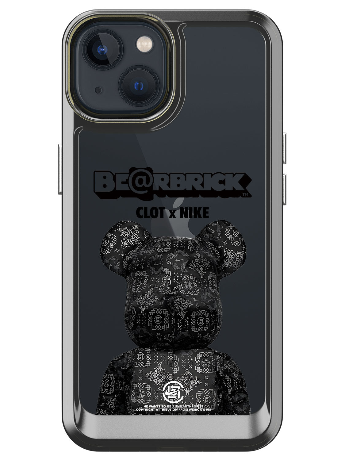 Bearbricks Case - iPhone 13 (Black)