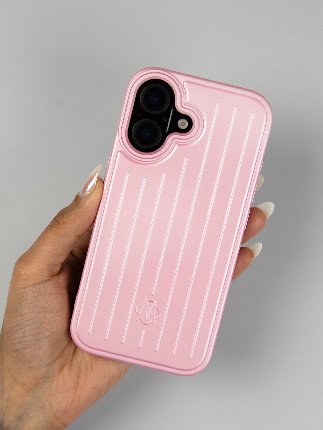 Metallic Case Travel Edition  - iPhone 16 (Pink)