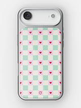 Heart Check Glossy Printed Case - iPhone Air