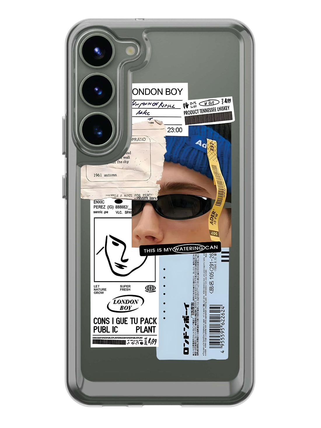 London Boy Clear Case - Samsung Galaxy S23 Plus 5G