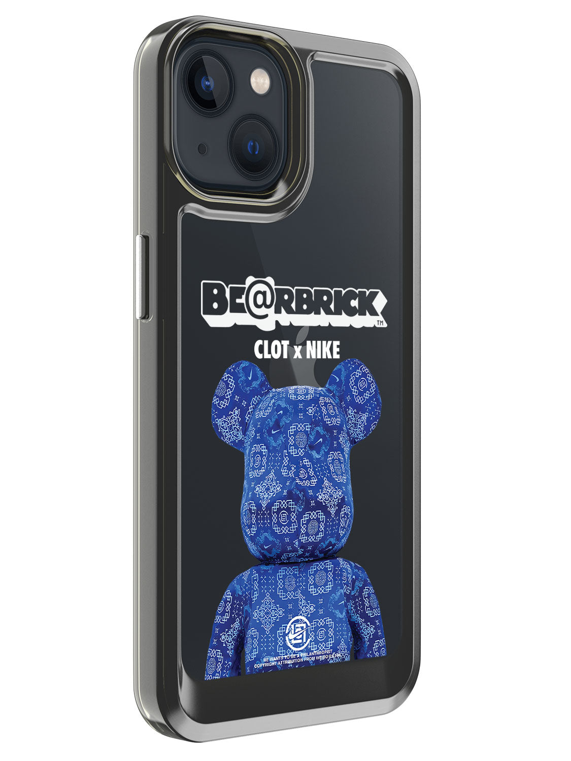 Bearbricks Case - iPhone 13 (Blue)