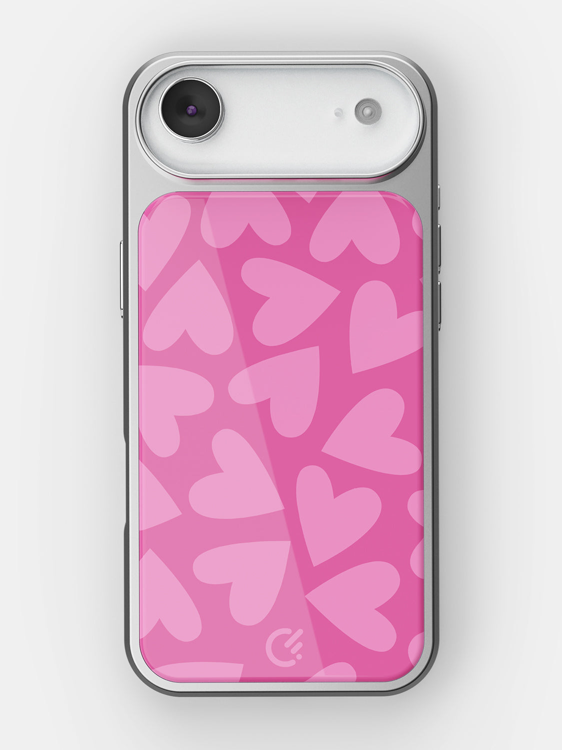 Soft Hearts Glossy Printed Case - iPhone Air