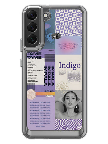 Indigo Mood Clear Case - Samsung Galaxy S22 Plus 5G