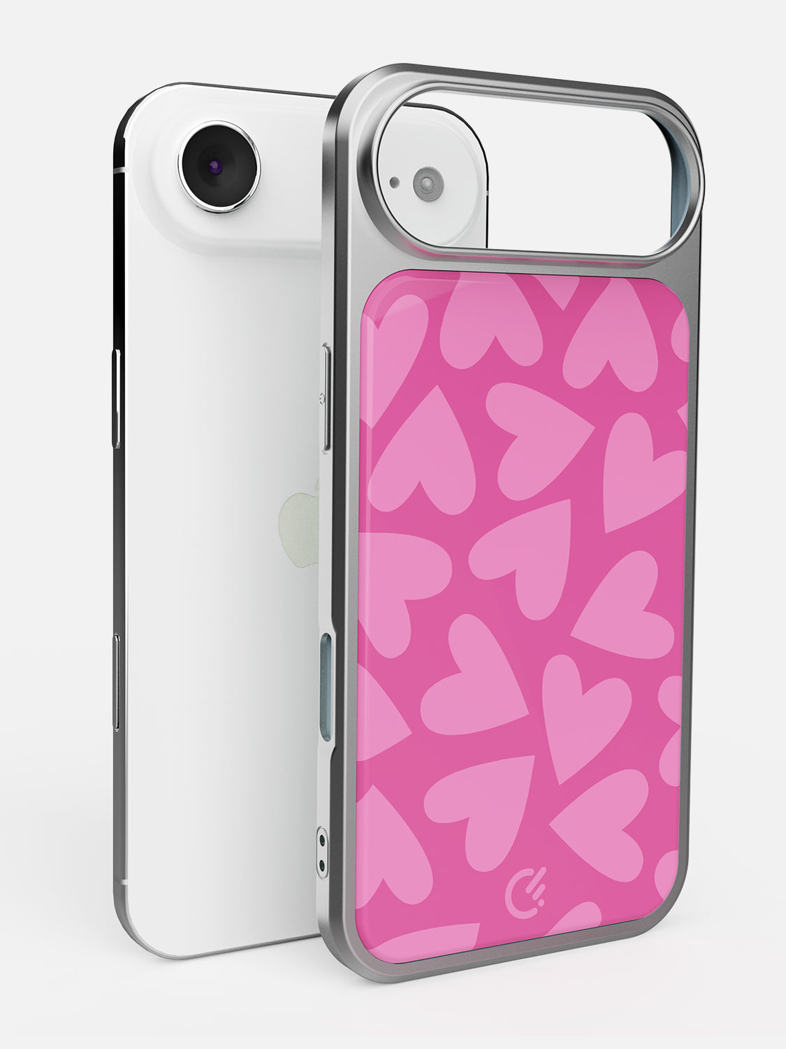 Soft Hearts Glossy Printed Case - iPhone Air