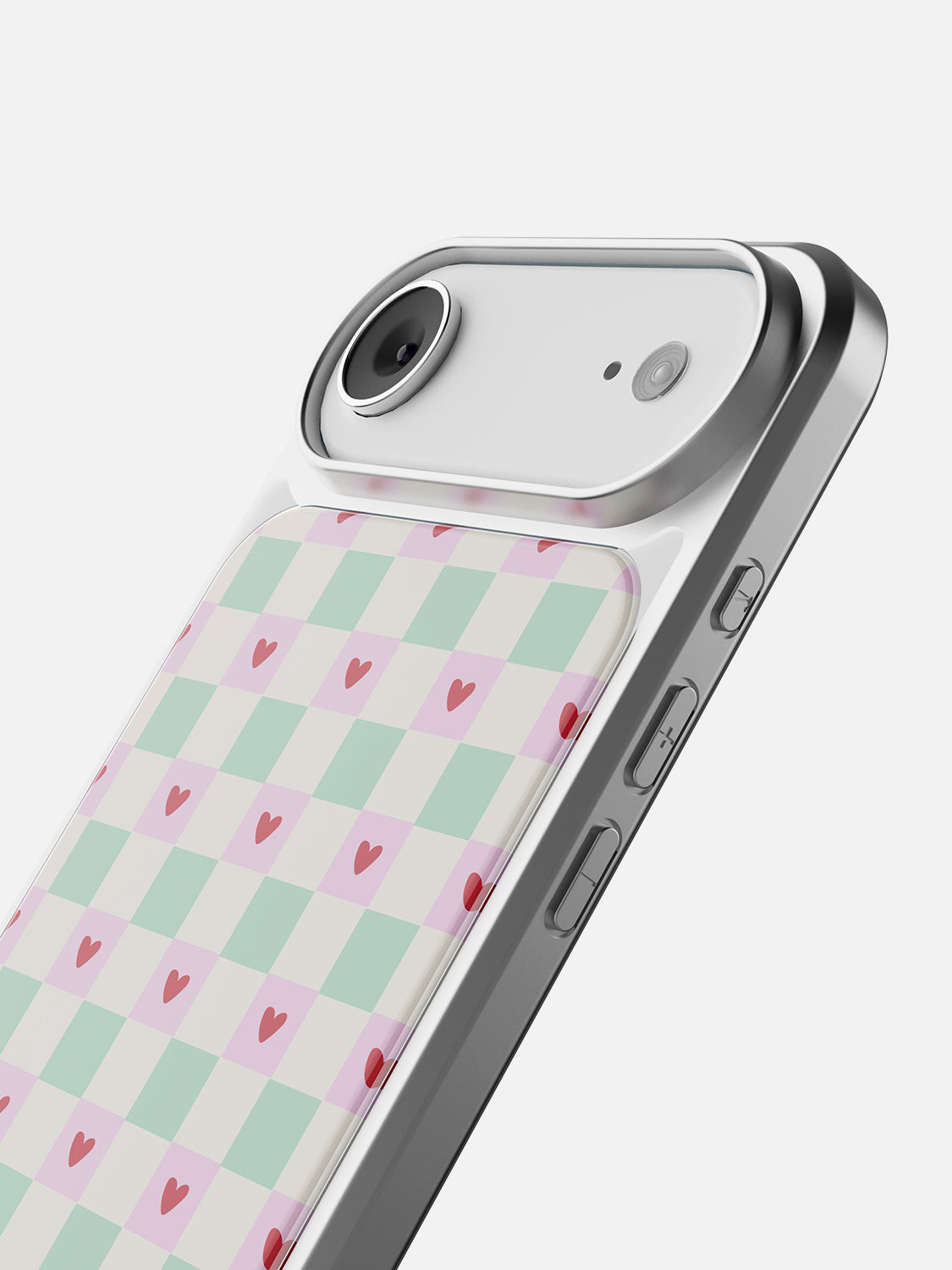 Heart Check Glossy Printed Case - iPhone Air