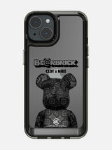 Bearbricks Case - iPhone 15 (Black)