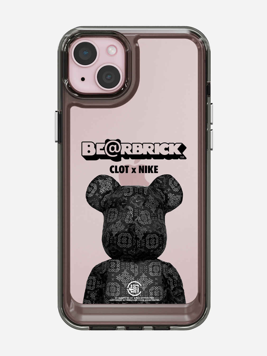 Bearbricks Case - iPhone 15 Plus (Black)