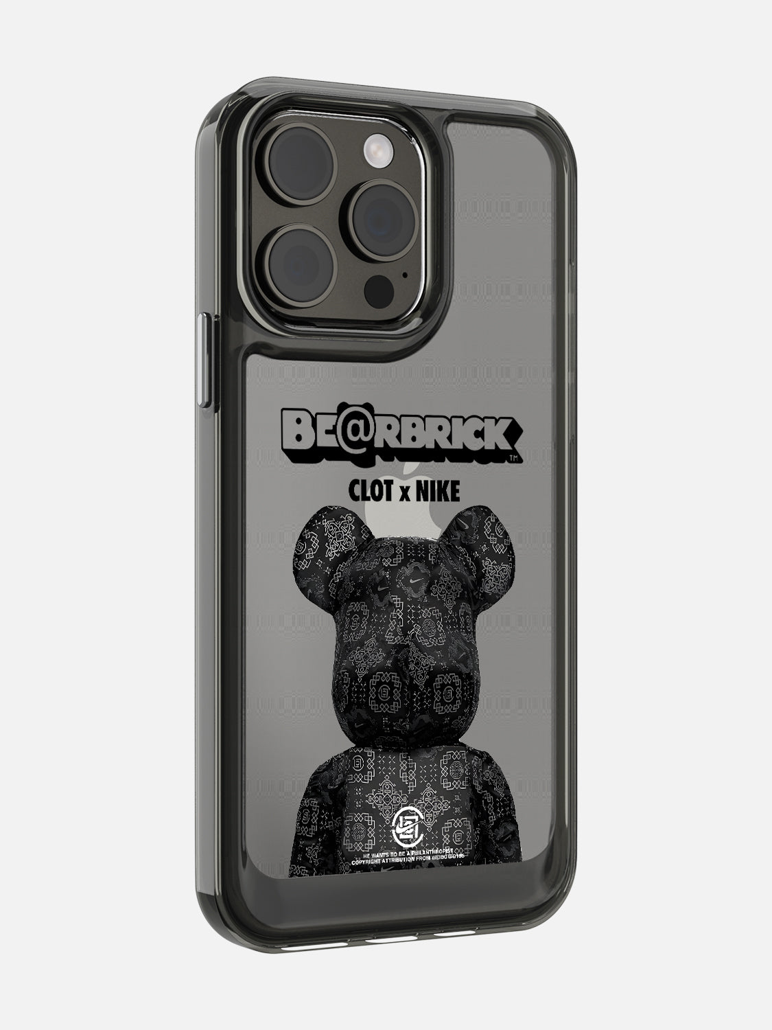 Bearbricks Case - iPhone 15 Pro Max (Black)