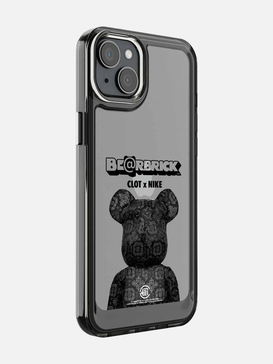 Bearbricks Case - iPhone 15 Plus (Black)