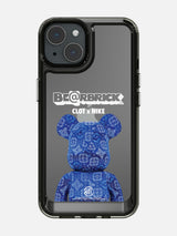 Bearbricks Case - iPhone 15 (Blue)