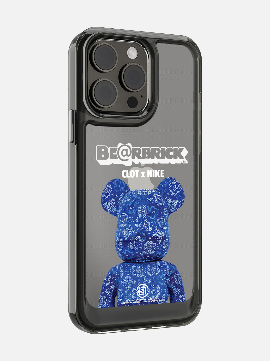 Bearbricks Case - iPhone 15 Pro Max (Blue)
