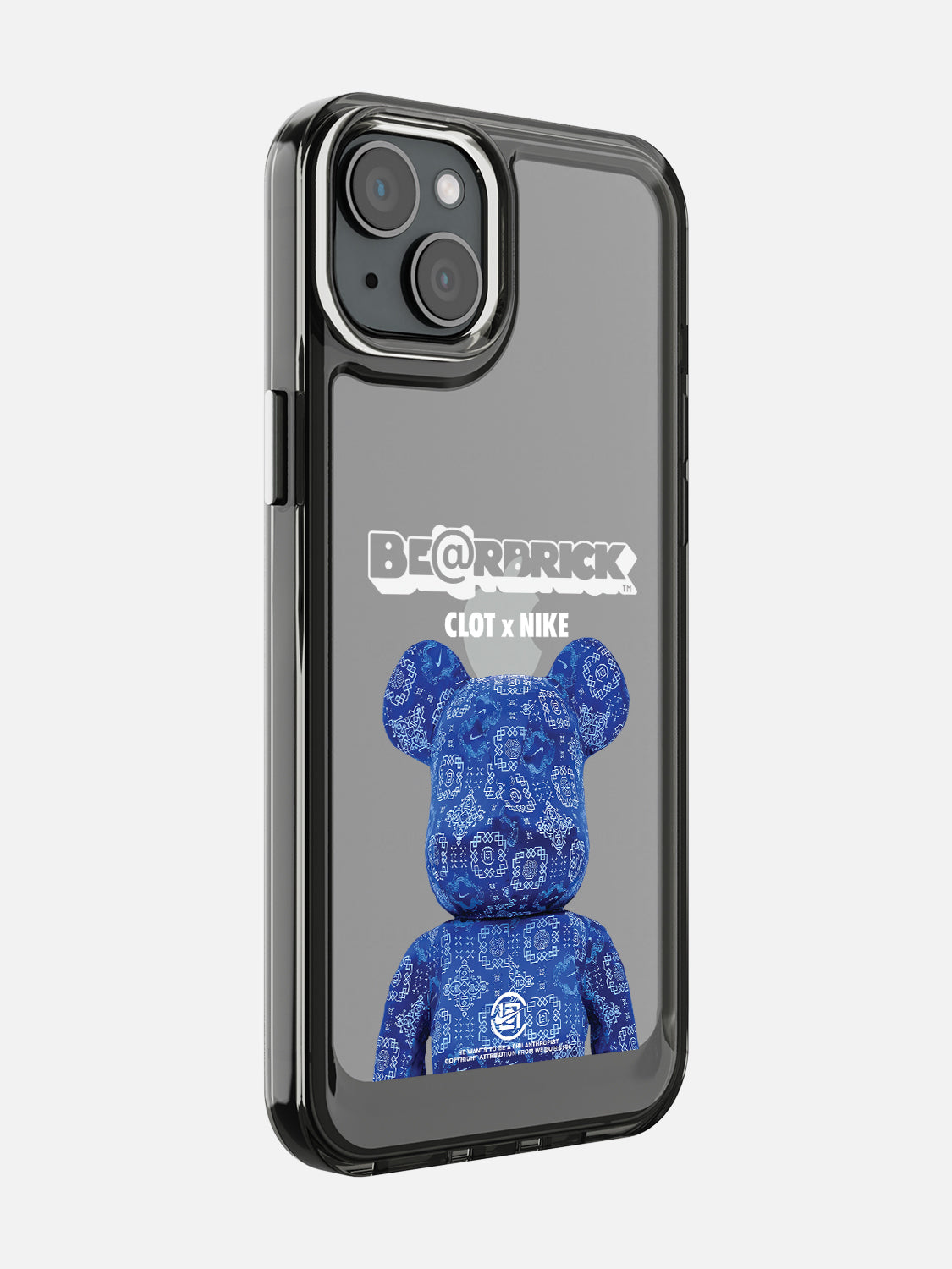 Bearbricks Case - iPhone 15 Plus (Blue)