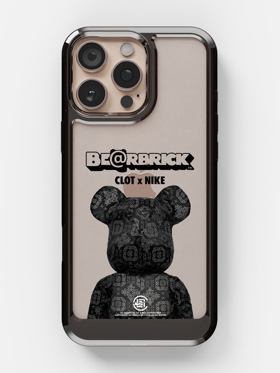 Bearbricks Case - iPhone 16 Pro (Black)