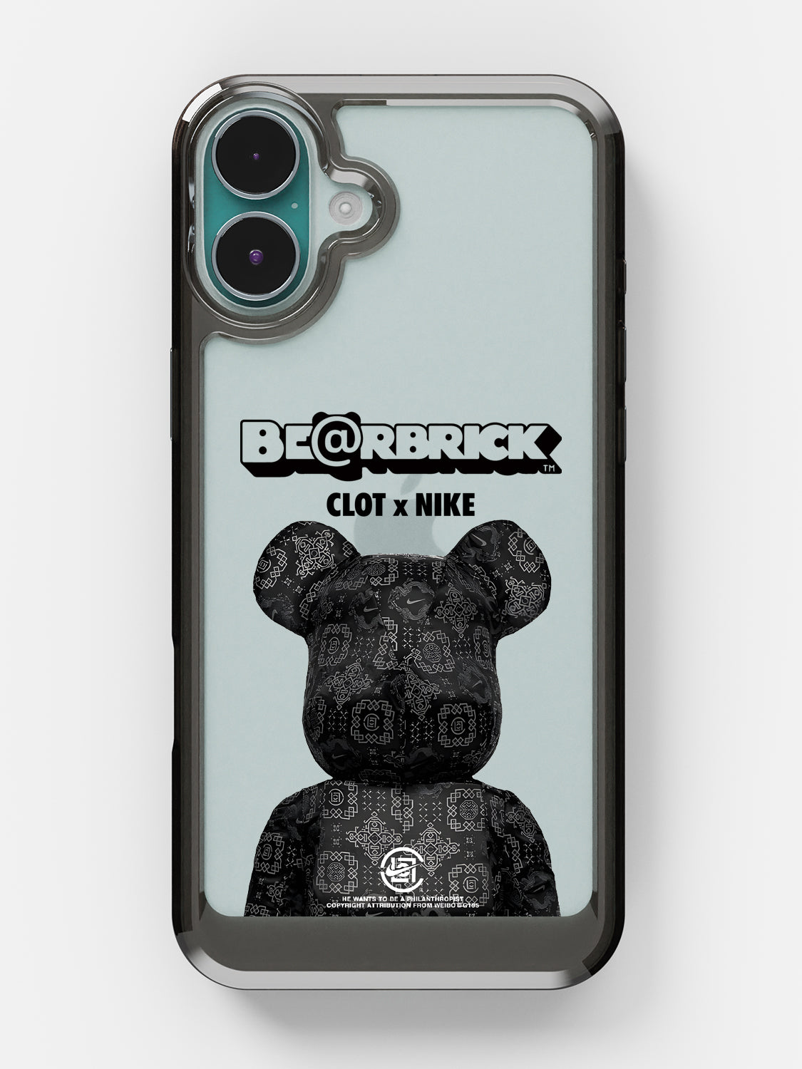 Bearbricks Case - iPhone 16 Plus (Black)