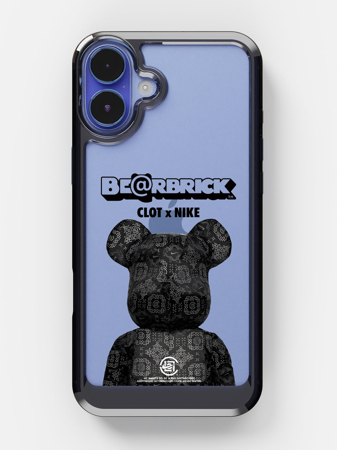 Bearbricks Case - iPhone 16 (Black)