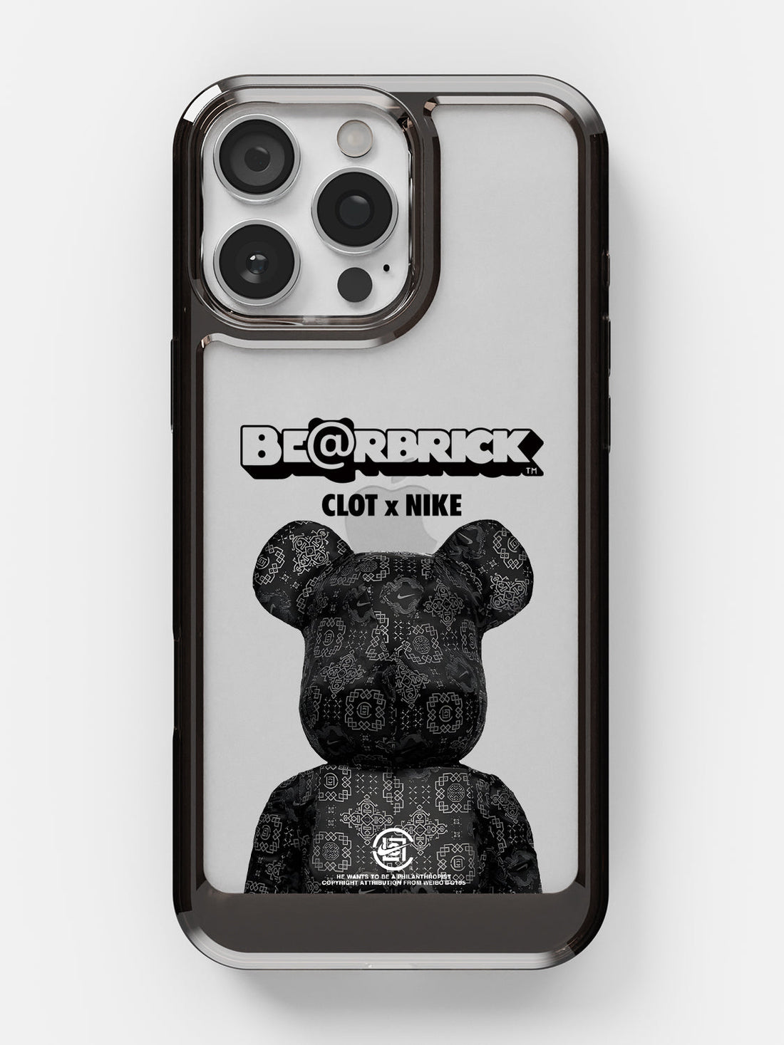 Bearbricks Case - iPhone 17 Pro Max (Black)