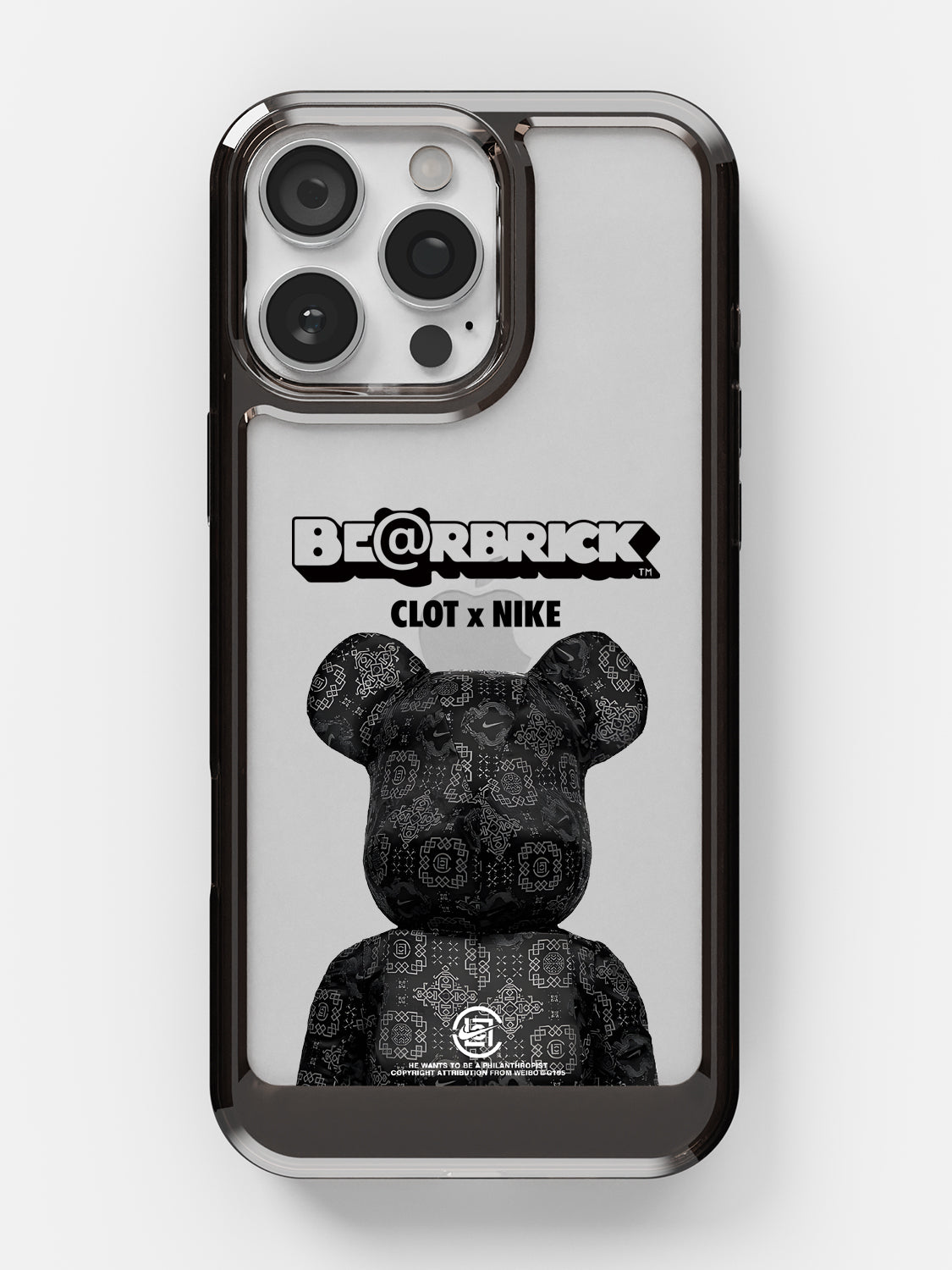 Bearbricks Case - iPhone 16 Pro Max (Black)