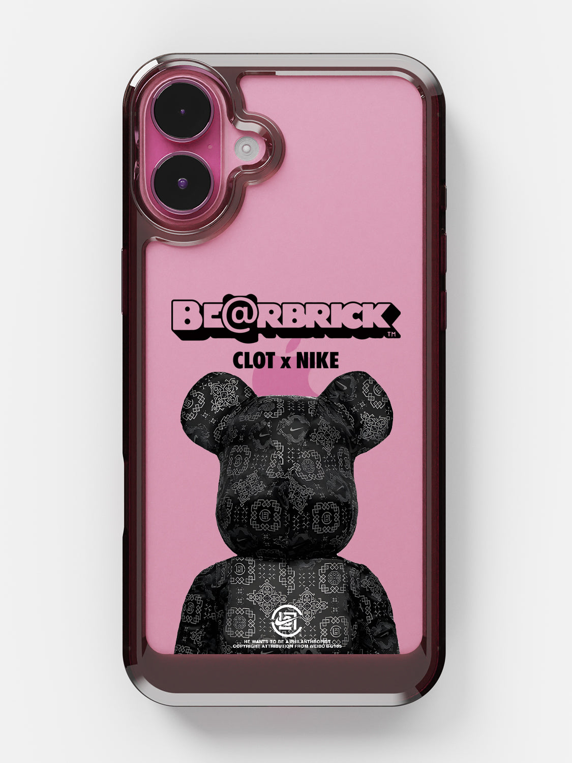 Bearbricks Case - iPhone 16 (Black)