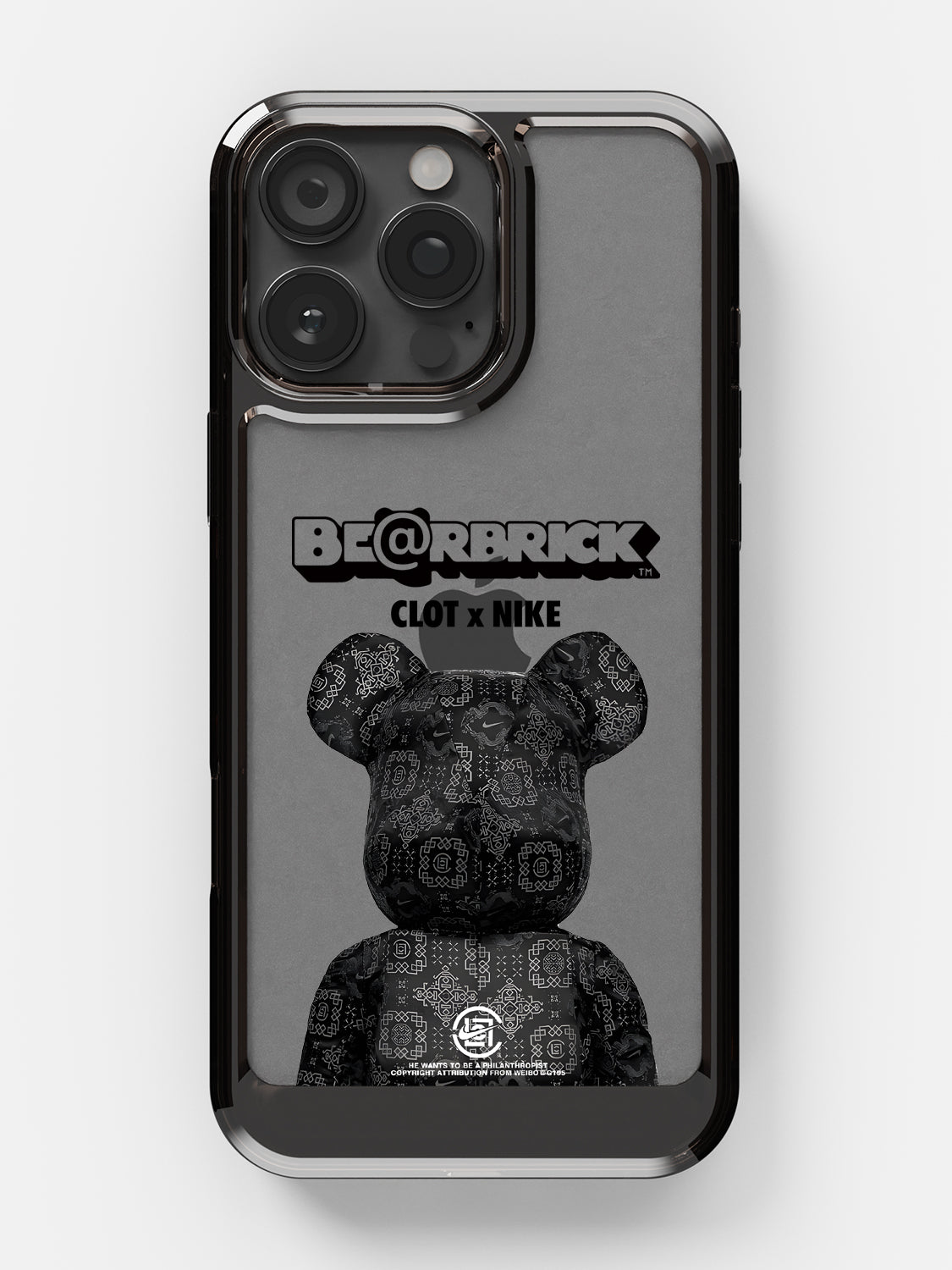 Bearbricks Case - iPhone 16 Pro (Black)