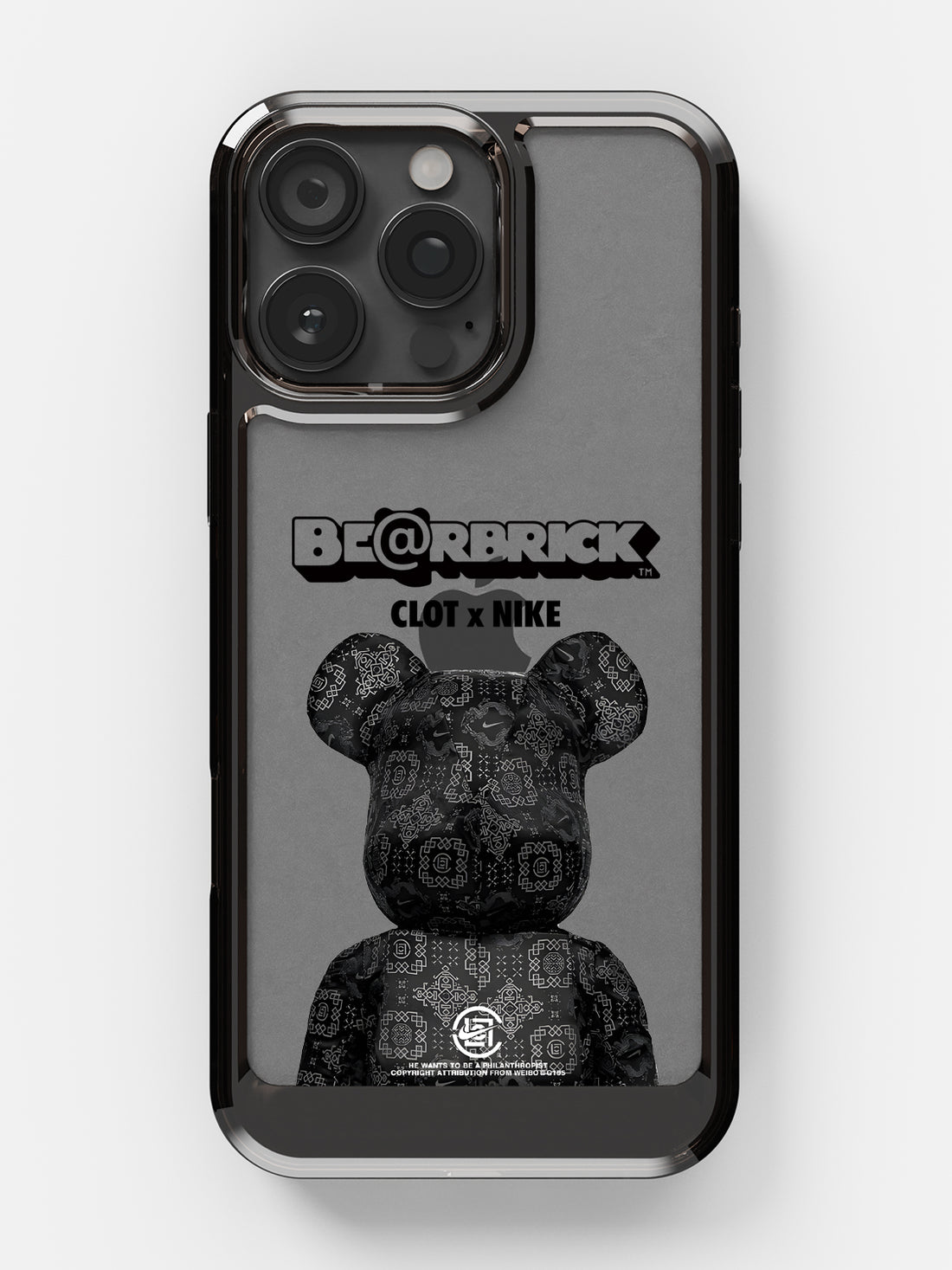 Bearbricks Case - iPhone 16 Pro Max (Black)