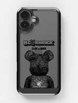 Bearbricks Case - iPhone 16 Plus (Black)