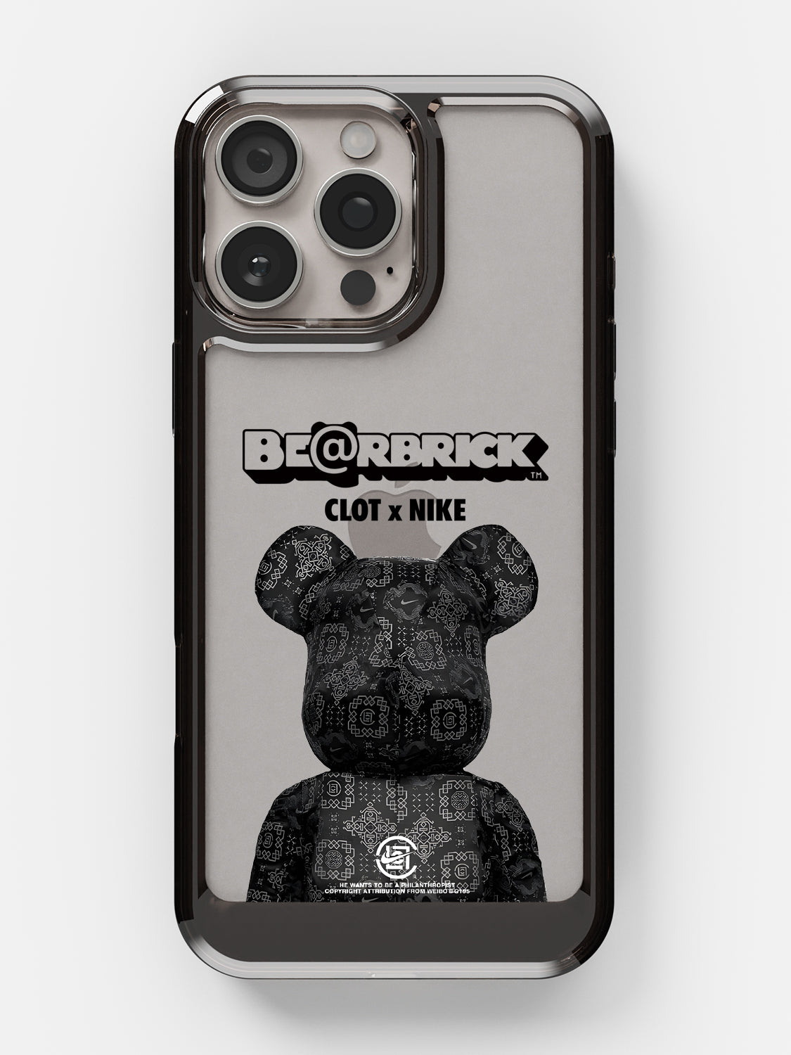 Bearbricks Case - iPhone 16 Pro Max (Black)
