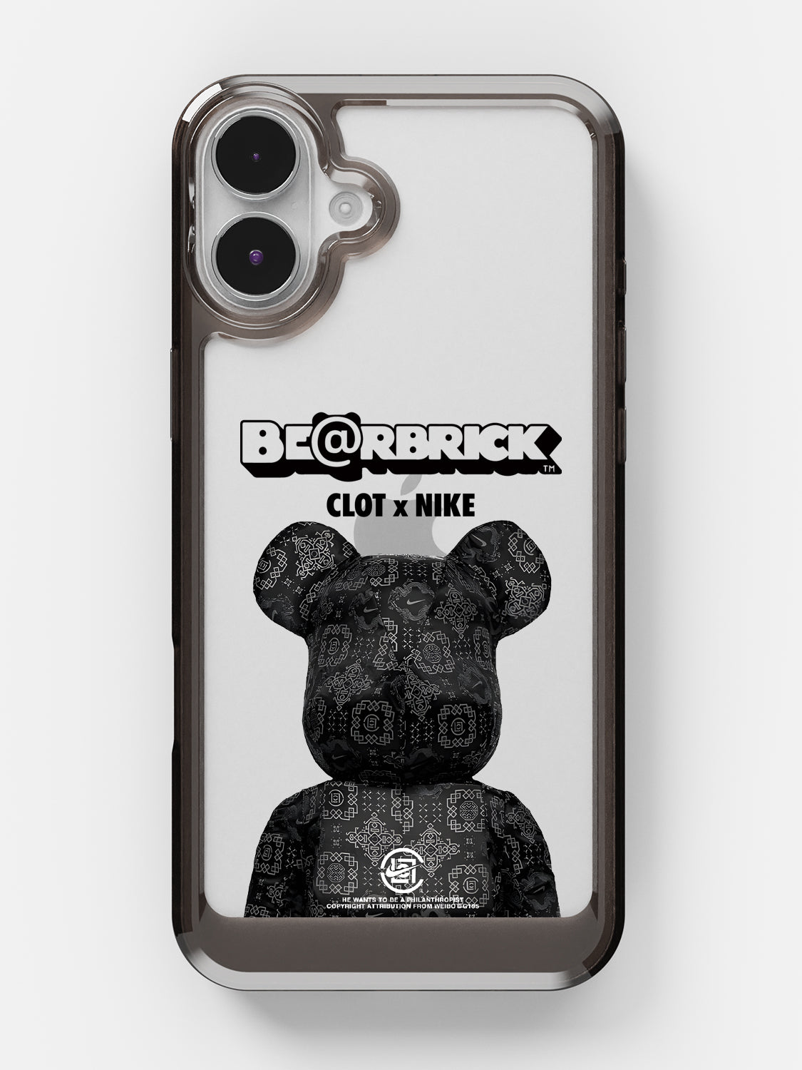 Bearbricks Case - iPhone 16 (Black)