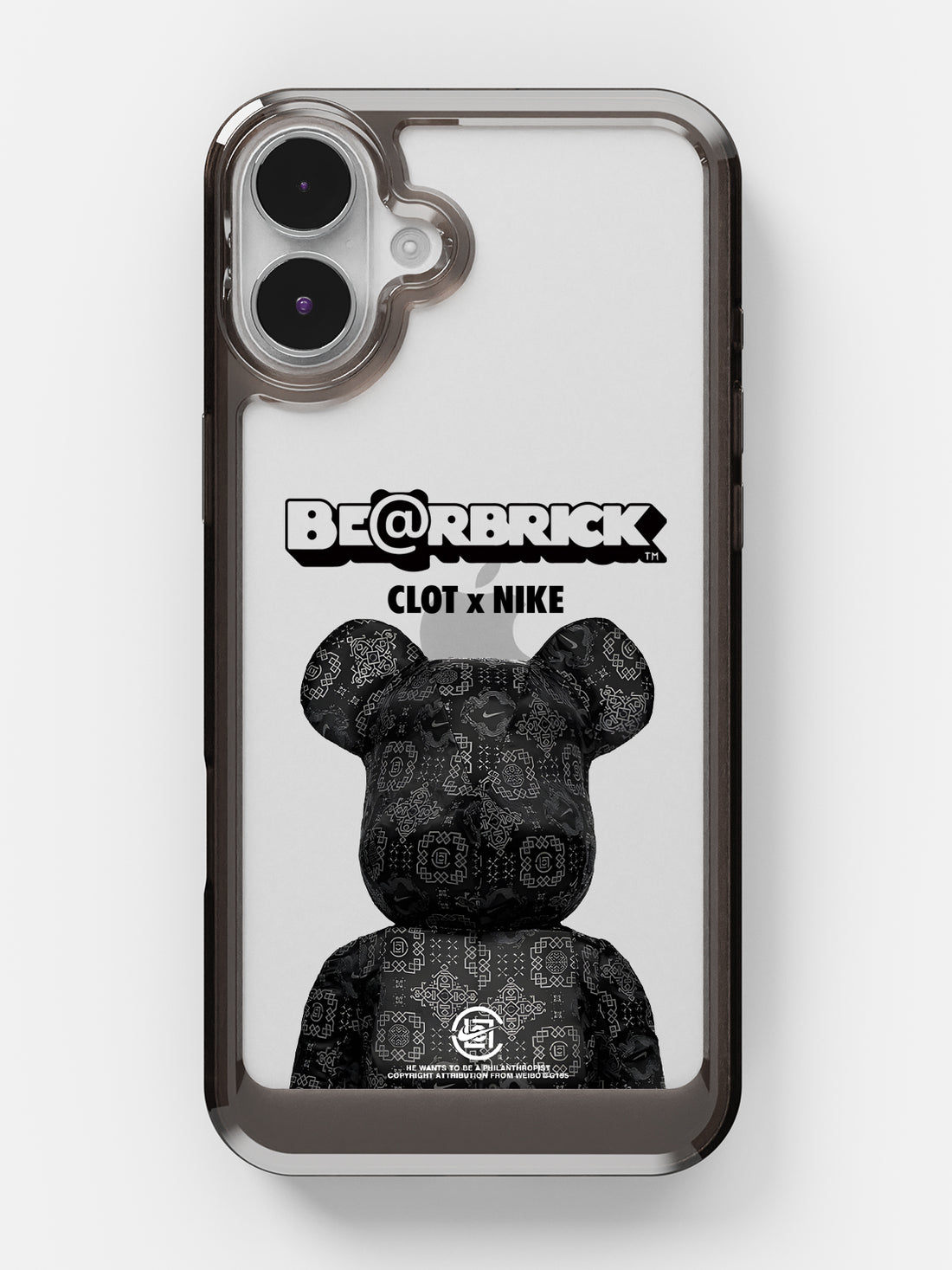 Bearbricks Case - iPhone 16 Plus (Black)