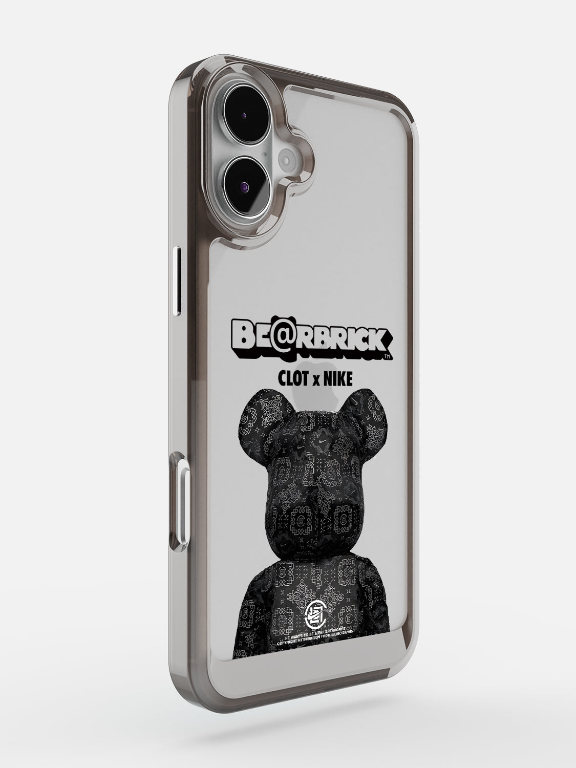 Bearbricks Case - iPhone 16 (Black)