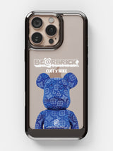 Bearbricks Case - iPhone 16 Pro (Blue)