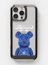 Bearbricks Case - iPhone 16 Pro Max (Blue)