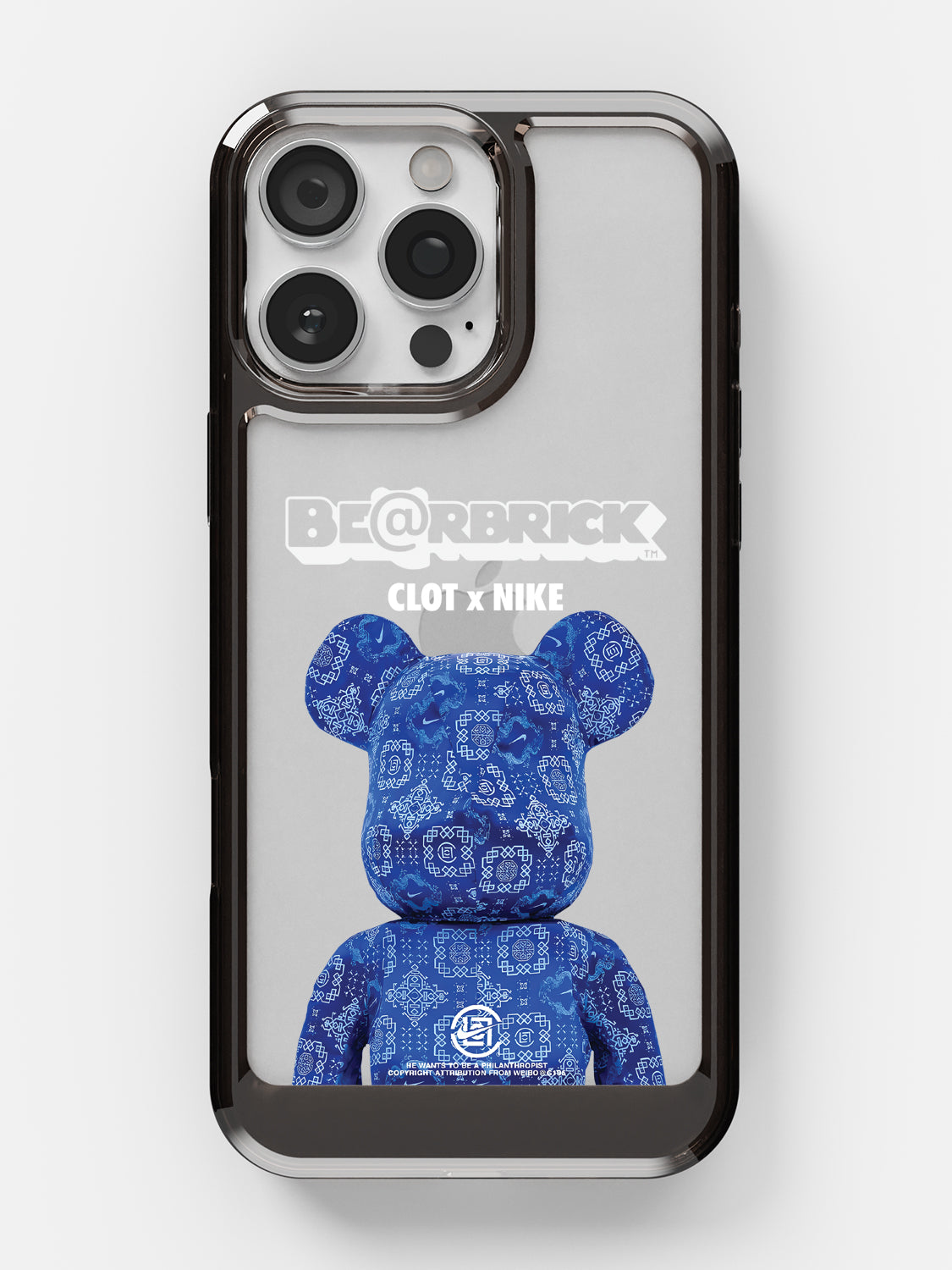 Bearbricks Case - iPhone 16 Pro Max (Blue)